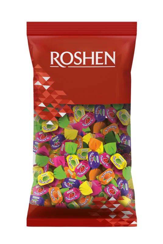 ROSHEN Бонбони дъвчащи тофи ямис 1кг
