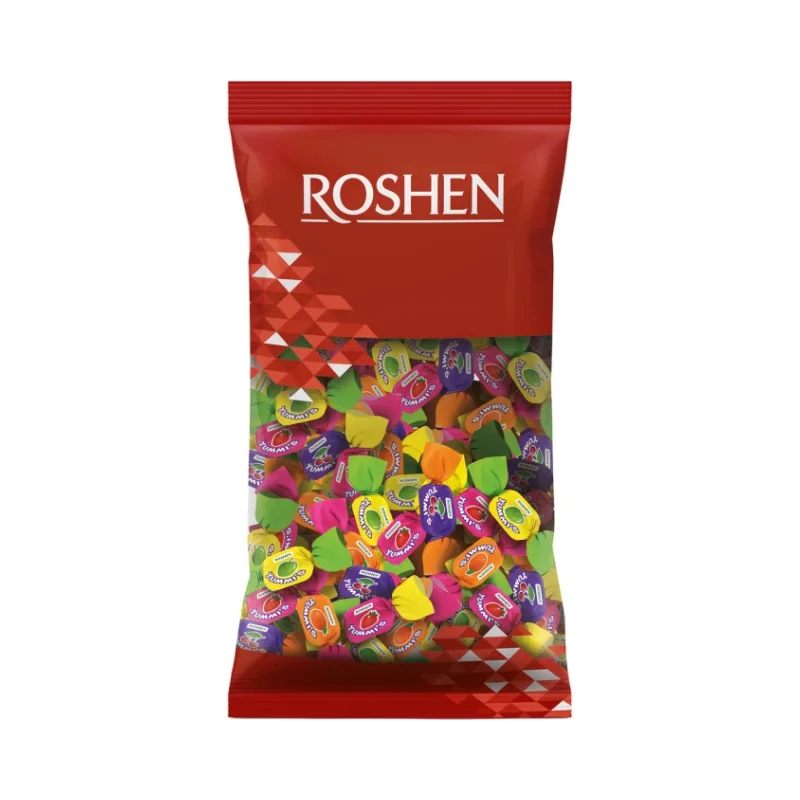 ROSHEN Бонбони дъвчащи тофи ямис 1кг - ROSHEN