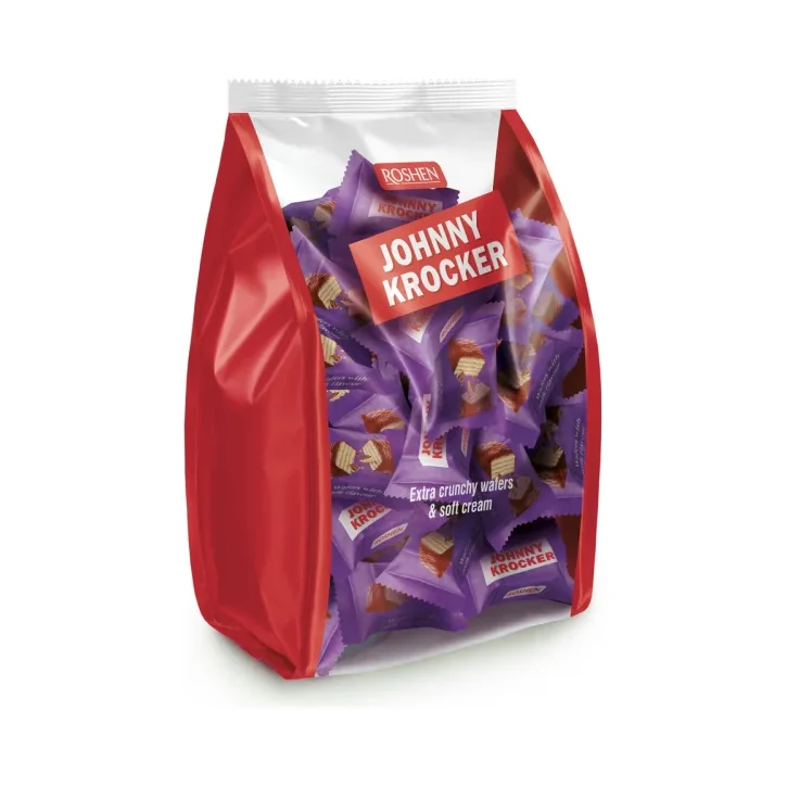ROSHEN Бонбони Джони Крокер с млечен пълнеж 1кг - ROSHEN