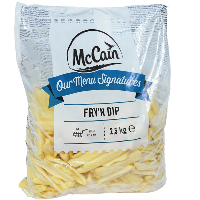McCain Картофи FRY N DIP 2,5кг - McCain