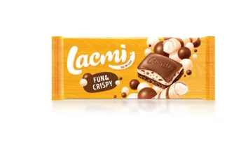 ROSHEN LACMI Шоколад  аеро мл пълн / хр парч 85 г - ROSHEN