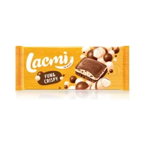 ROSHEN LACMI Шоколад  аеро мл пълн / хр парч 85 г - ROSHEN