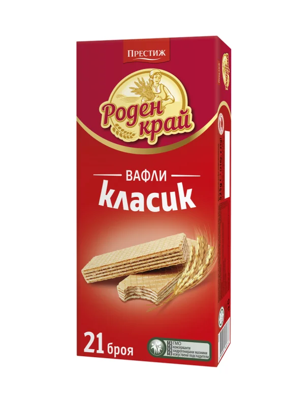 ПРЕСТИЖ Нетуквани вафли 21бр 525г - ПРЕСТИЖ