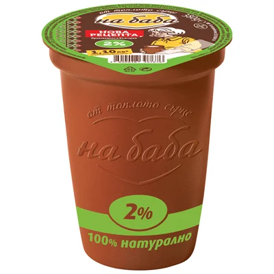 НА БАБА Кисело мляко 2% 380г