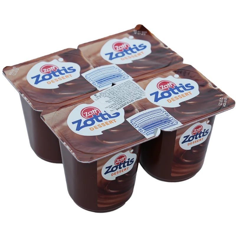 ZOTTIS Пудинг шоколад (4 бр х 115 г) 460 г