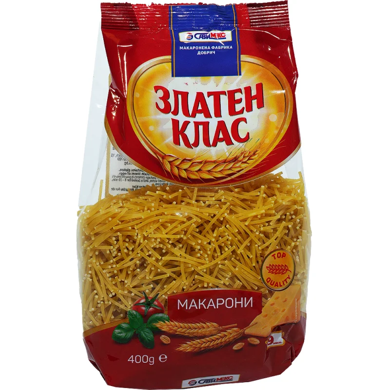 ЗЛАТЕН КЛАС Фиде 400г - ЗЛАТЕН КЛАС