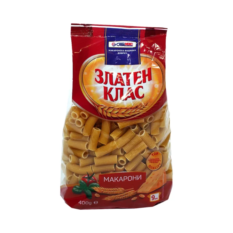 ЗЛАТЕН КЛАС Макарони 400г