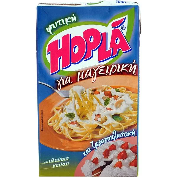HOPLA Готварска растителна сметана 1 л