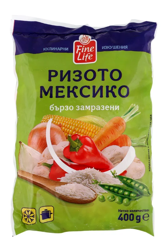 Fine Life Ризото Мексико замразено 400 г - Fine Life