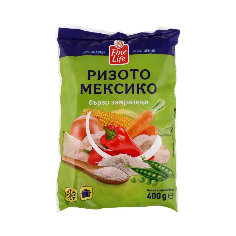 Fine Life Ризото Мексико замразено 400 г