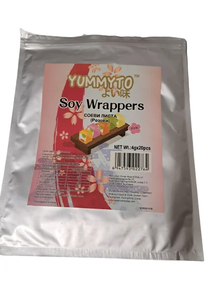 YUMMYTO Соево нори розово 80г - YUMMYTO
