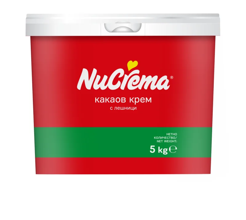 NUCREMA Какаов крем с лешници 5кг