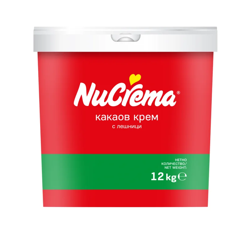 NUCREMA Какаов крем с лешници 12кг