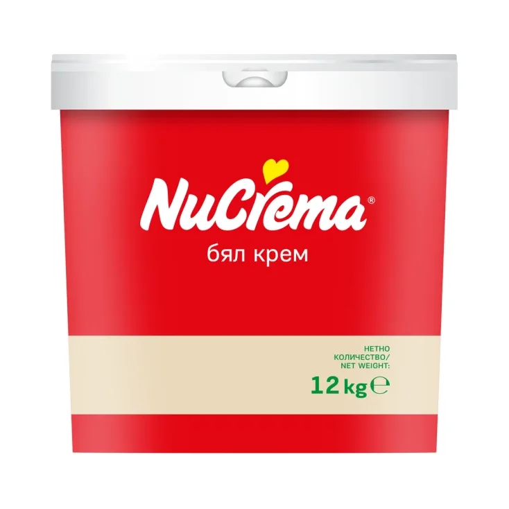 NUCREMA Крем бял 12кг - NuCrema