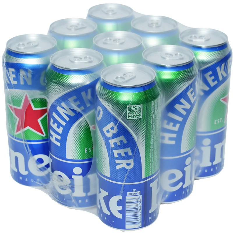 Heineken Кен 0% 9 бр x 500 мл - Heineken
