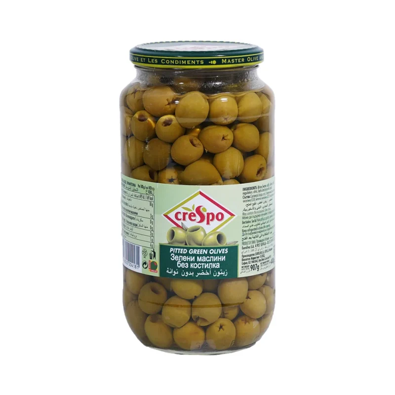 CreSpo Зелени Маслини без костилка 440г - creSpo