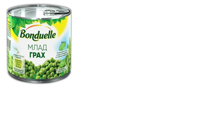 Bonduelle Млад грах 400г - BONDUELLE