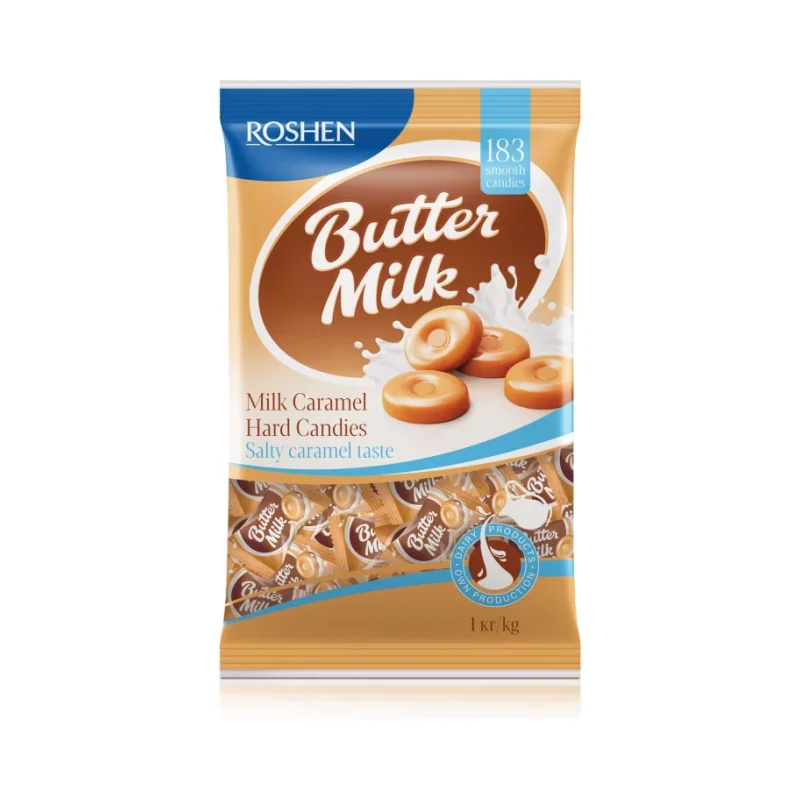 ROSHEN Бонбони Butter Milk 1кг - ROSHEN