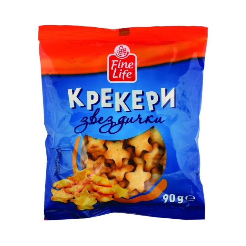 Fine Life Крекер звездички 90г