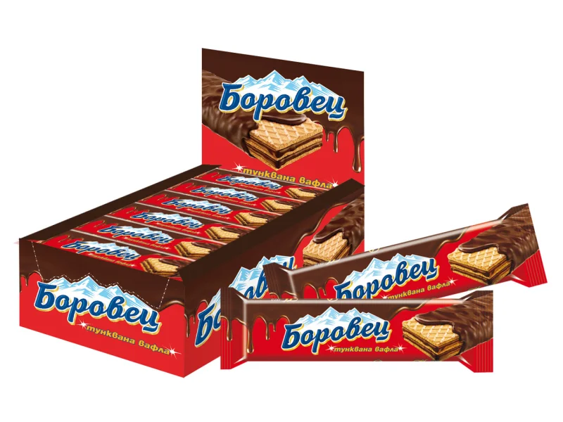 БОРОВЕЦ Вафла с какаова глазура 36 x 30 г
