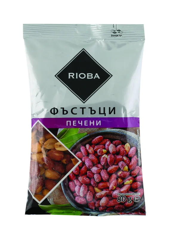 RIOBA Фъстък печен 80г