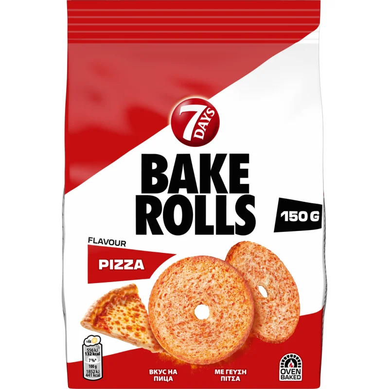 BAKE ROLLS пица 150 г - BAKE ROLLS