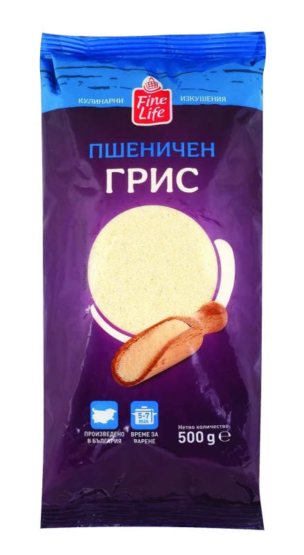 Fine Life Пшеничен грис 500г. - Fine Life