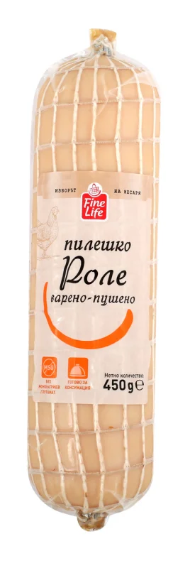 Fine Life Пилешко роле 450г - Fine Life