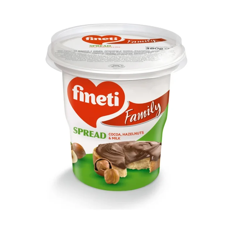 Fineti Какаов крем с лешници 380 г - Fineti