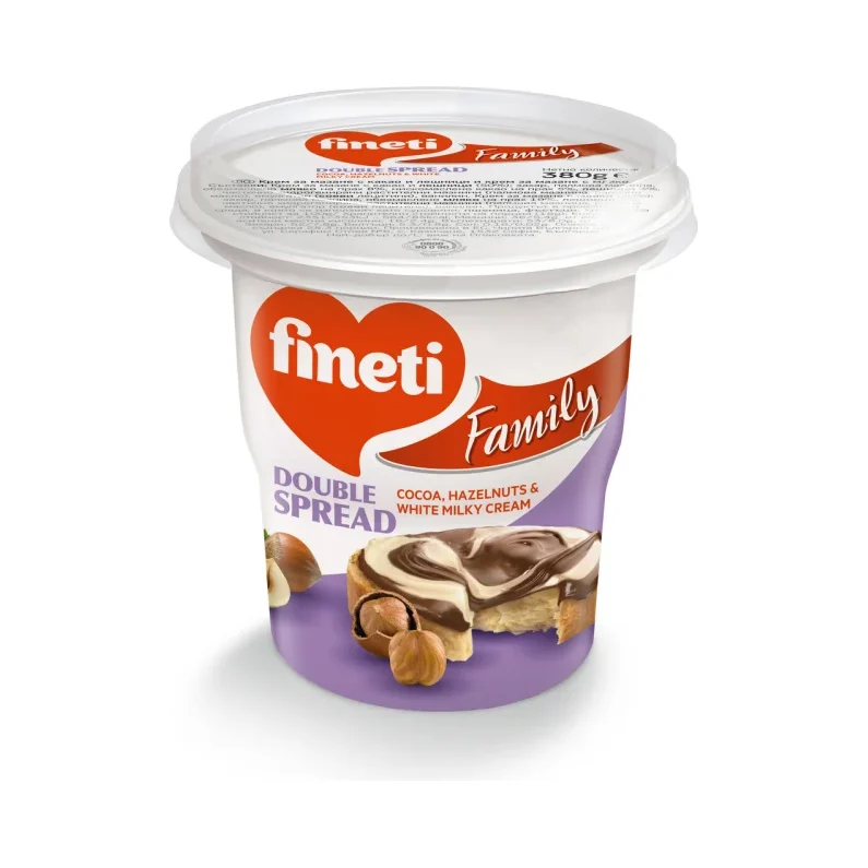 Fineti Какаов крем двуцветен 380 г - Fineti