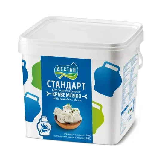 ДЕСТАН Сирене бяло саламурено 8кг - Дестан