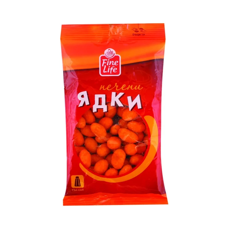 Fine Life Фъстъци гарн./бирени 80г - Fine Life