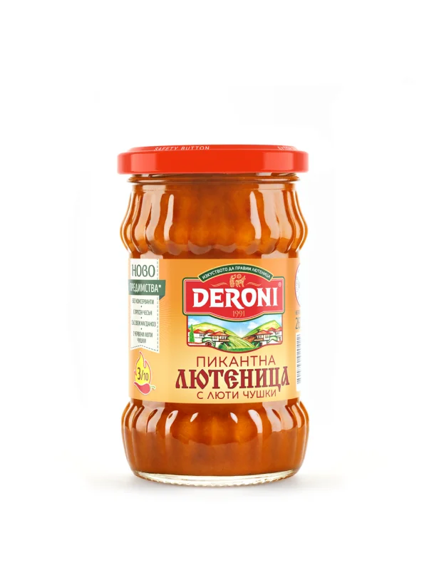 DERONI Лютеница пикантна 260 г - DERONI