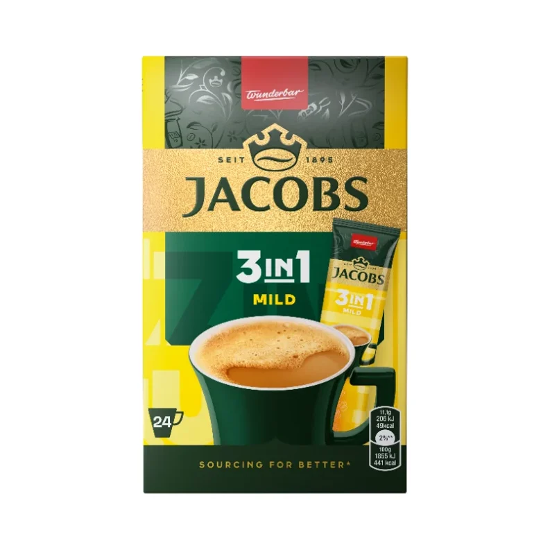 JACOBS 3 в 1 Майлд Стик  24 x 11 г ) 266 г - JACOBS