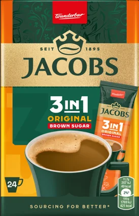 JACOBS 3 в 1 Ориджинал Стик ( 24 х 15,1 г ) 362 г - JACOBS