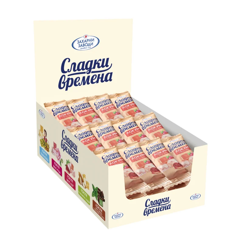 СЛАДКИ ВРЕМЕНА Локум нар 50 бр х 30 г