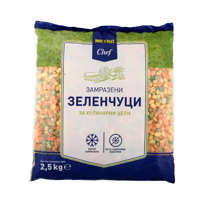 METRO Chef Зеленчукова гарнитура замразена 2,5 кг - METRO Chef