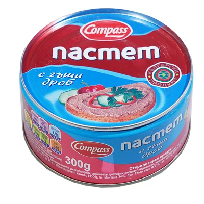 Compass Пастет гъши дроб 300г - Compass
