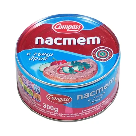 Compass Пастет гъши дроб 300г