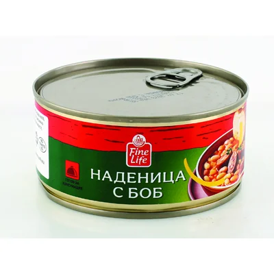 Fine Life Наденица с боб 300 г - Fine Life