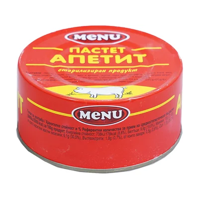MENU Пастет апетит 300г - MENU
