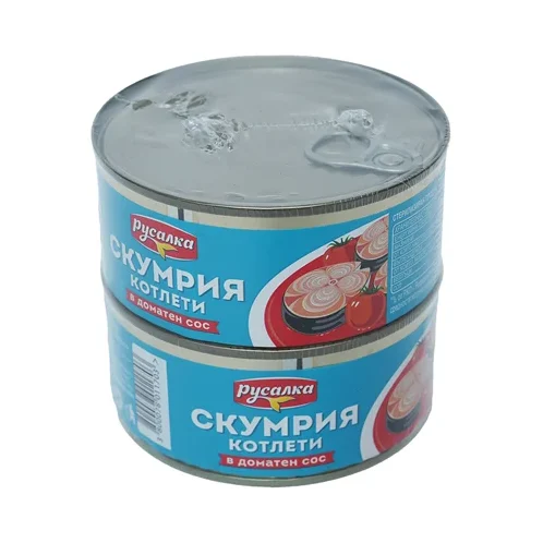 РУСАЛКА Скумрия в доматен сос 300г
