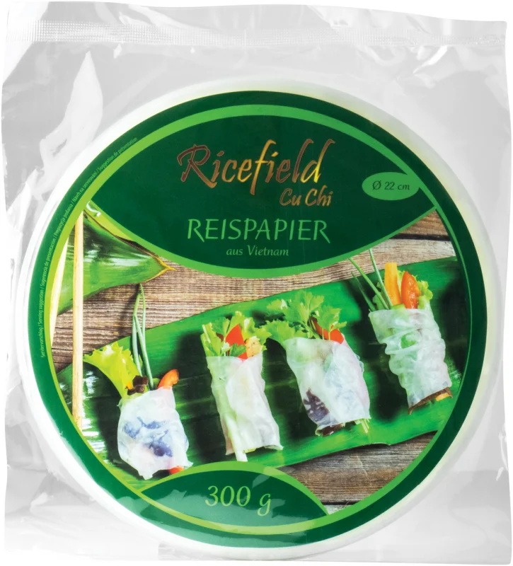 RICEFIELD Оризова хартия 22 см 300 г - RICEFIELD