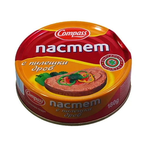 Compass Пастет с пилешки дроб 180г