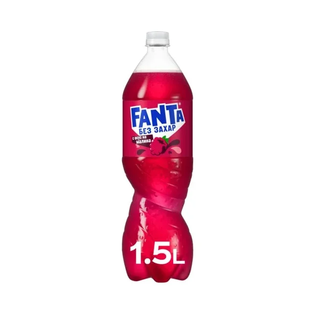 Coca-Cola Фанта малина без захар 6 бр x 1,5 л