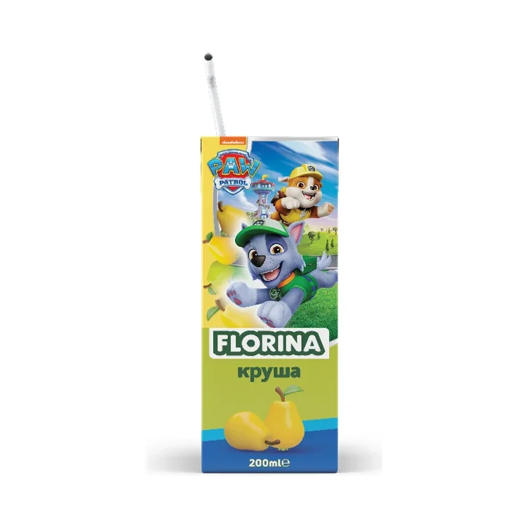 FLORINA Нектар круша 15% ( 3 бр х 200 мл ) 600 мл - Florina