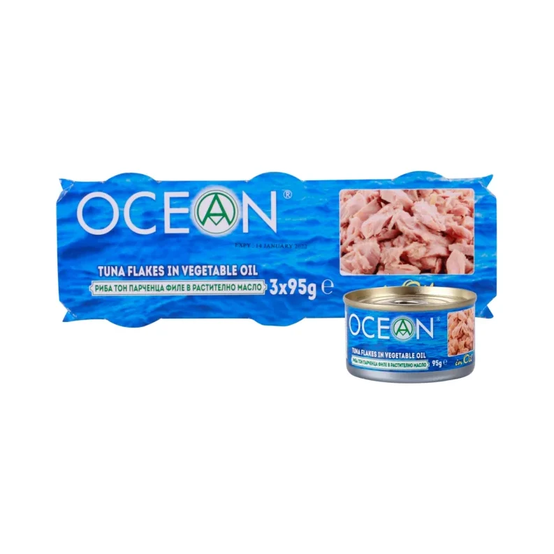 OCEAN Тон санд. в раст. масло ( 3 x 95 г ) 285 г - Ocean