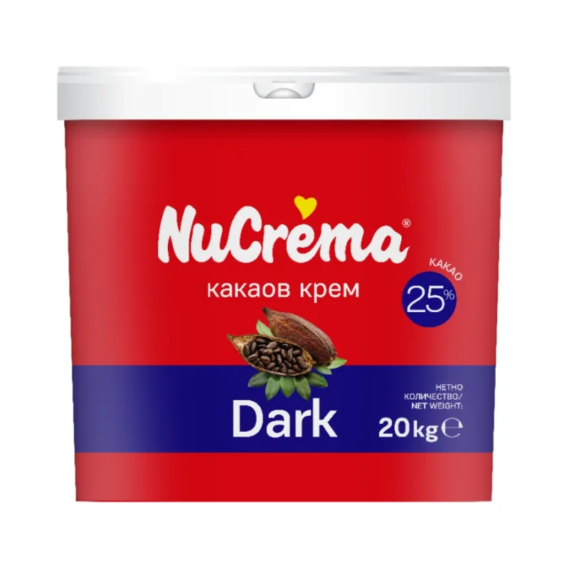 NUCREMA Какаов крем тъмен 20 кг - NuCrema