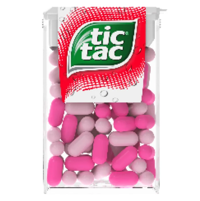 TIC TAC Дражета ягода 6 x 18 г