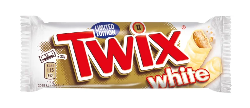 Twix Шоколадов десерт бял 46 г - Twix